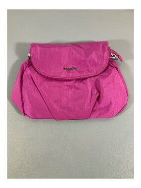 Baggallini Amanda Crossbody Bag in Fuschia - RFID, Washable, New with Tags, Quic